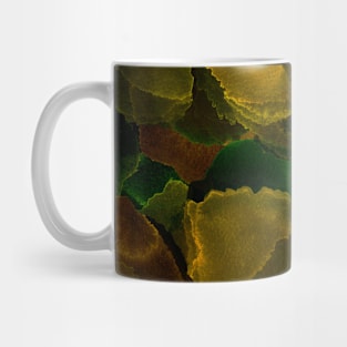 Watercolor Earth Tone Green Mug